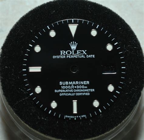 rolex submariner bezel ring replacement|rolex submariner aftermarket dial.